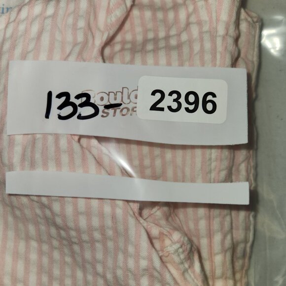 Vineyard Vines Girls 4T Pink & White Striped Sleeveless Scallop Hem Dress 2396 - Picture 6 of 6